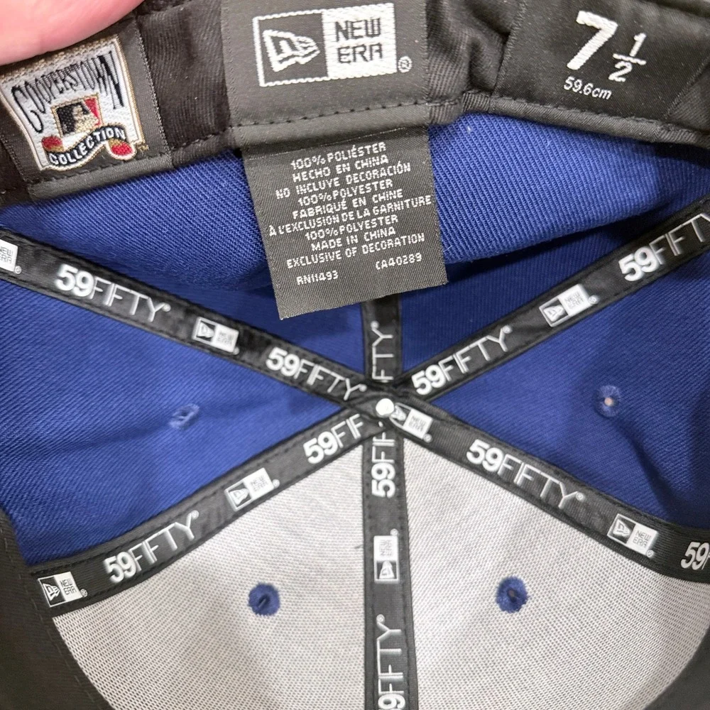 Los Angeles Dodgers New‎ Era 59FIFTY Hat 7 1/2 Dodger Stadium 50th New MLB New